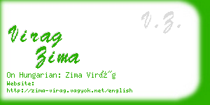 virag zima business card